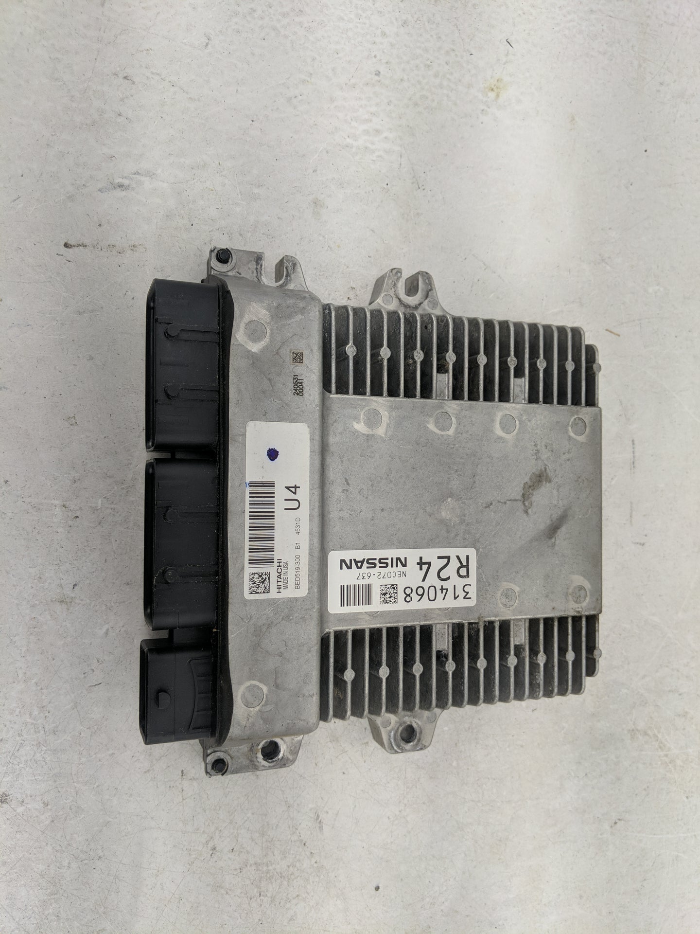 2024 Nissan Frontier PCM Engine Control Computer ECU ECM PCU OEM P/N:BED519-300 NEC072-637 Fits OEM Used Auto Parts - Oemuse