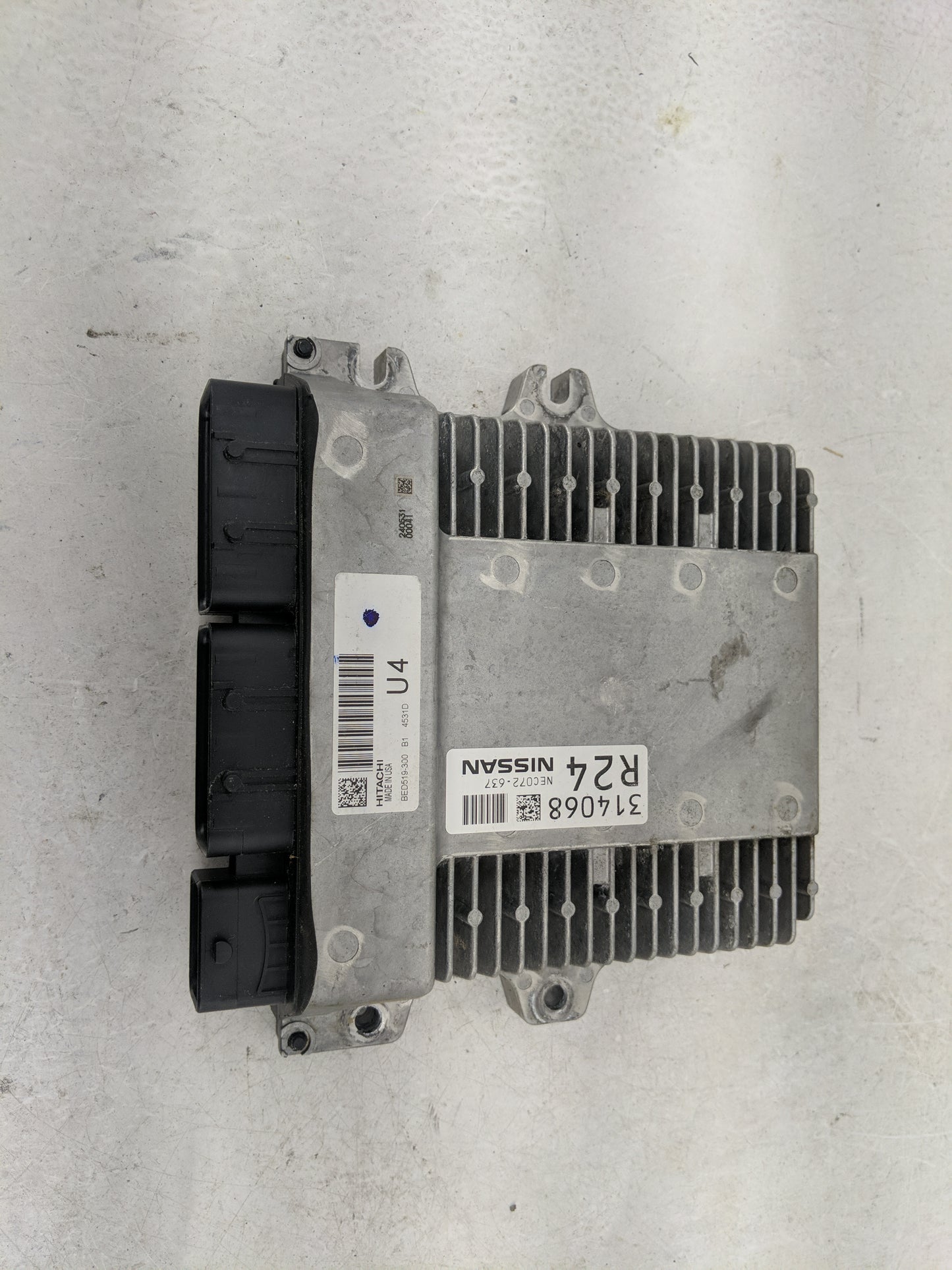 2024 Nissan Frontier PCM Engine Control Computer ECU ECM PCU OEM P/N:BED519-300 NEC072-637 Fits OEM Used Auto Parts - Oemuse