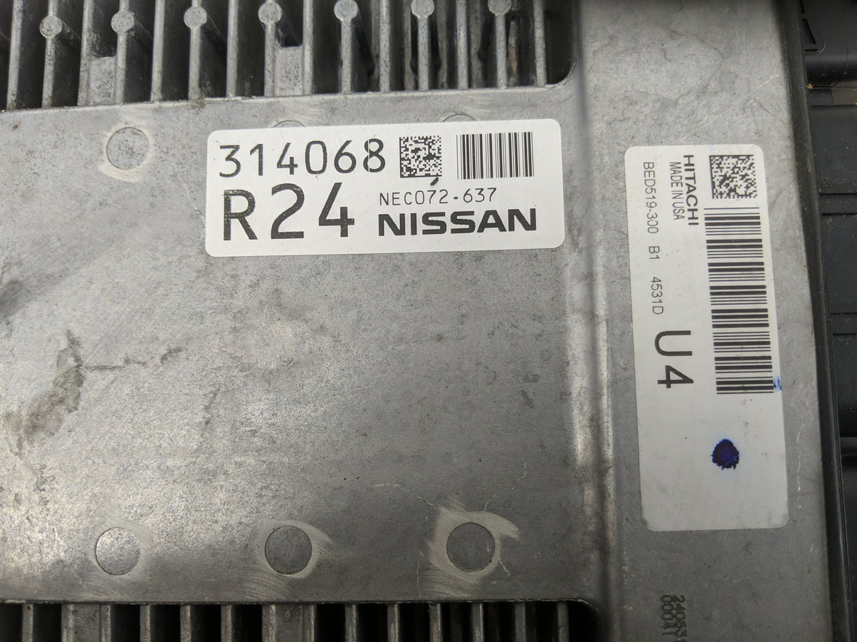 2024 Nissan Frontier PCM Engine Control Computer ECU ECM PCU OEM P/N:BED519-300 NEC072-637 Fits OEM Used Auto Parts - Oemuse