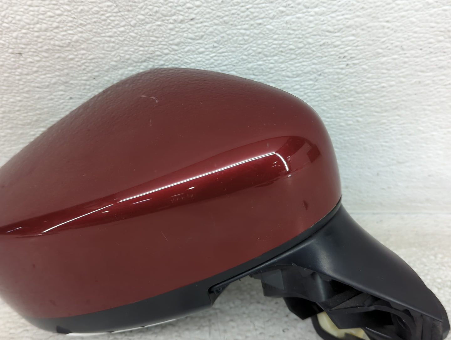 2024 Nissan Kicks Passenger Right Side View Manual Door Mirror Red - Oemusedautoparts1.com