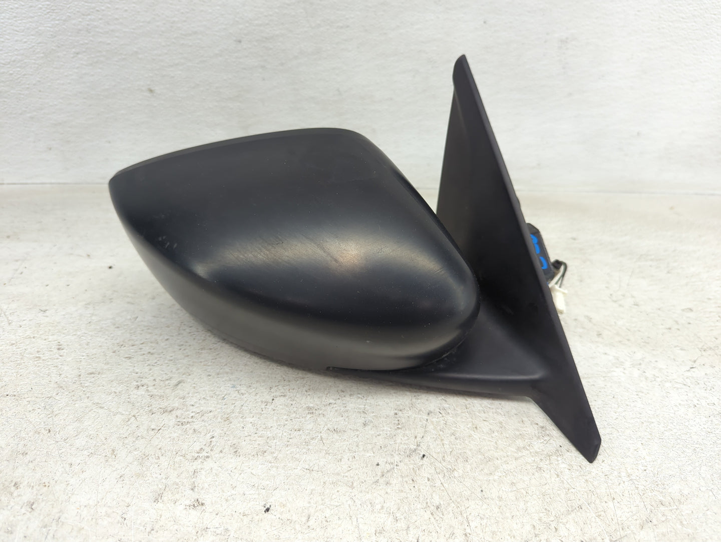 2024 Nissan Kicks Passenger Right Side View Manual Door Mirror Black - Oemusedautoparts1.com