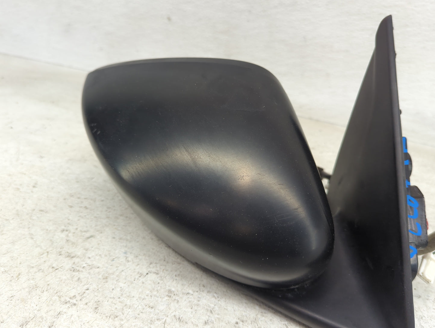 2024 Nissan Kicks Passenger Right Side View Manual Door Mirror Black - Oemusedautoparts1.com