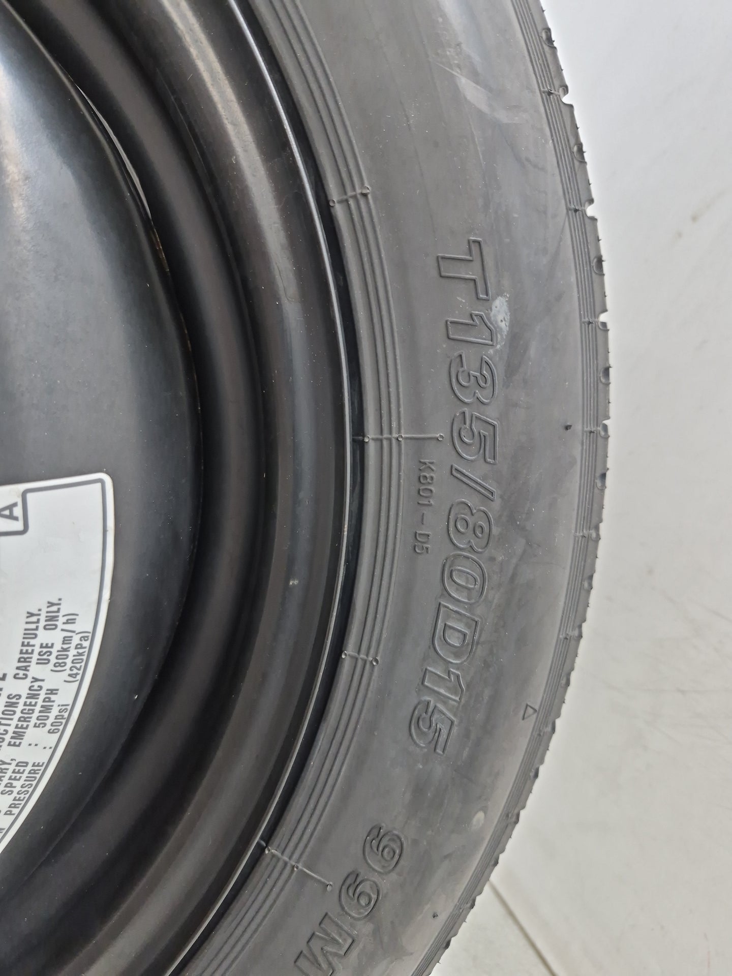 2018-2022 Nissan Kicks Spare Donut Tire Wheel Rim Oem - Oemusedautoparts1.com