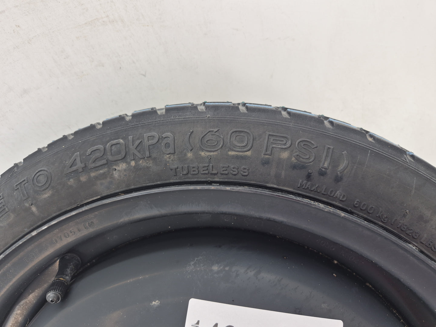 2018-2022 Nissan Kicks Spare Donut Tire Wheel Rim Oem 1462645 - Oemusedautoparts1.com
