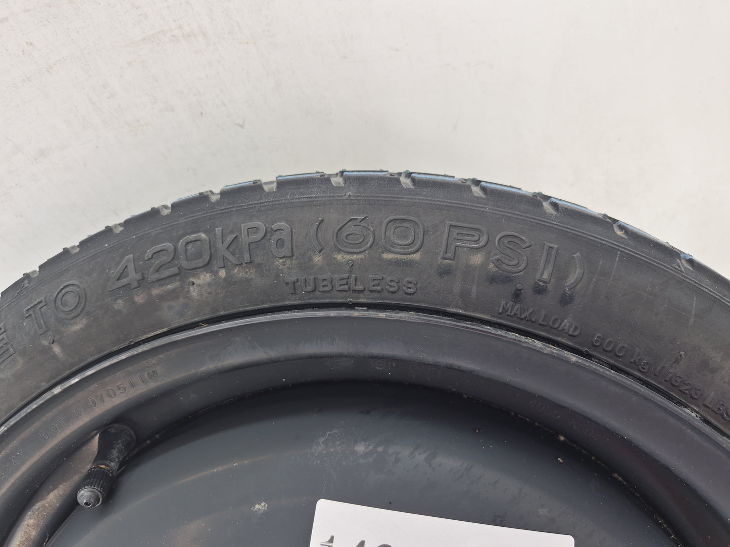 2018-2022 Nissan Kicks Spare Donut Tire Wheel Rim Oem 1462645 - Oemusedautoparts1.com
