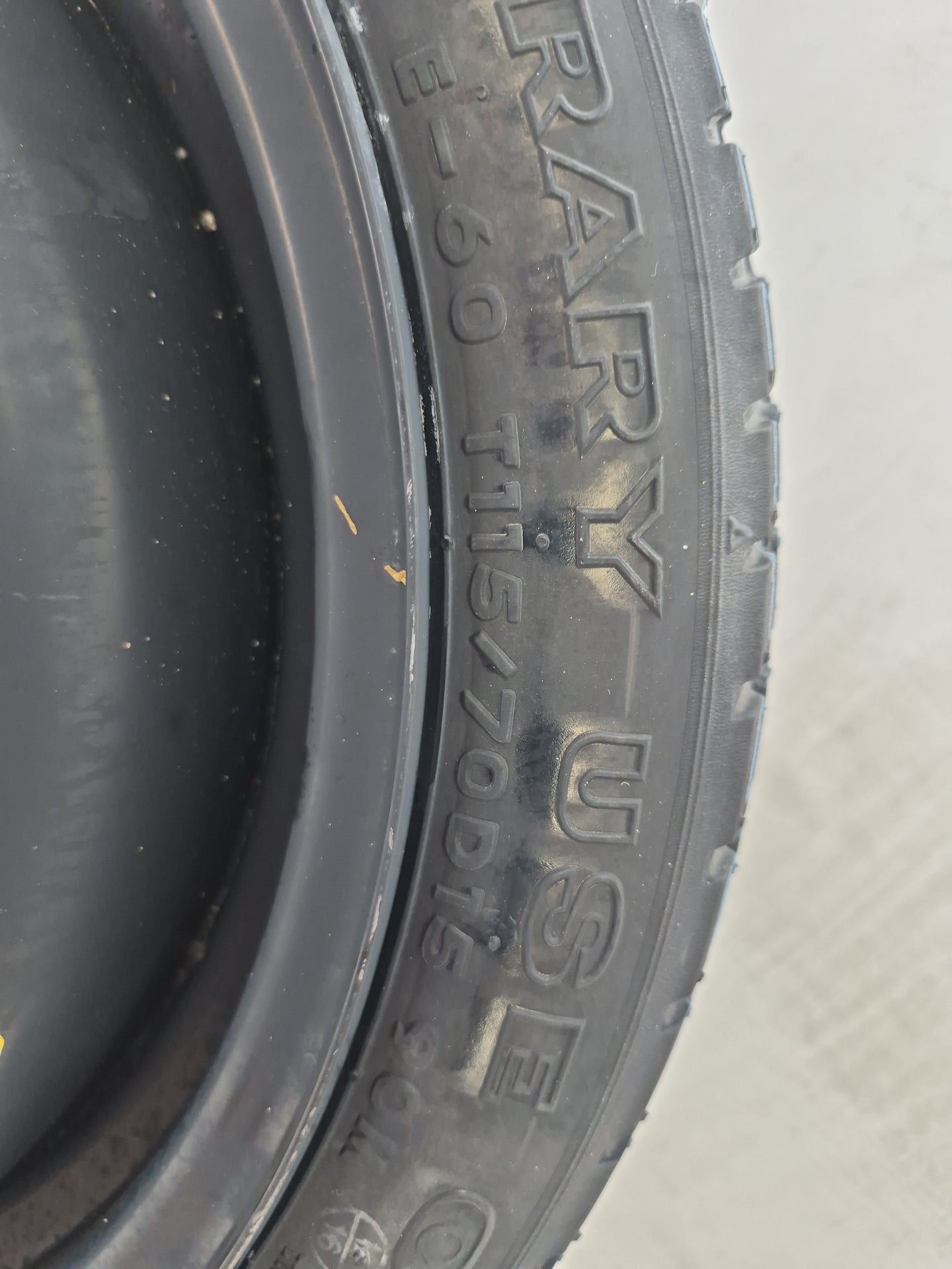 2018-2022 Nissan Kicks Spare Donut Tire Wheel Rim Oem 1462645 - Oemusedautoparts1.com