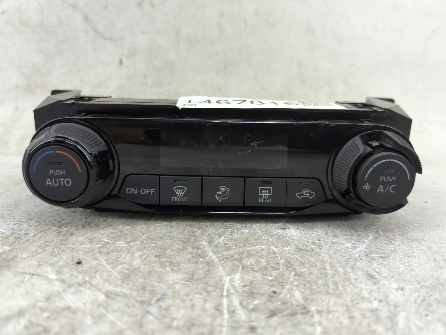 2024 Nissan Kicks Climate Control Module Temperature AC/Heater Replacement P/N:275005R00A Q3A12615 Fits OEM Used Auto Parts 