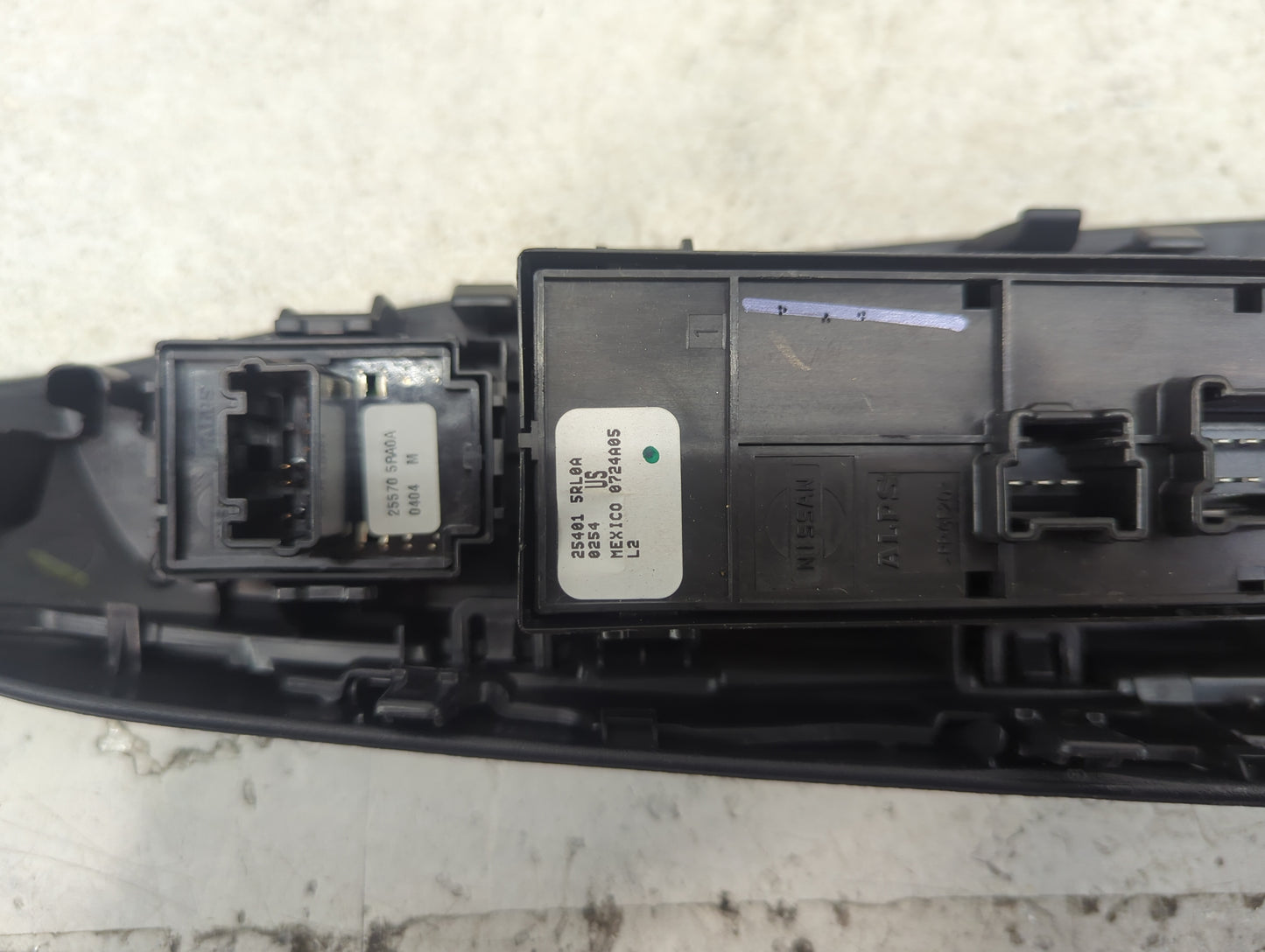 2018-2021 Nissan Kicks Master Power Window Switch Replacement Driver Side Left P/N:25401 5RL0A Fits Fits 2018 2019 2020 2021
