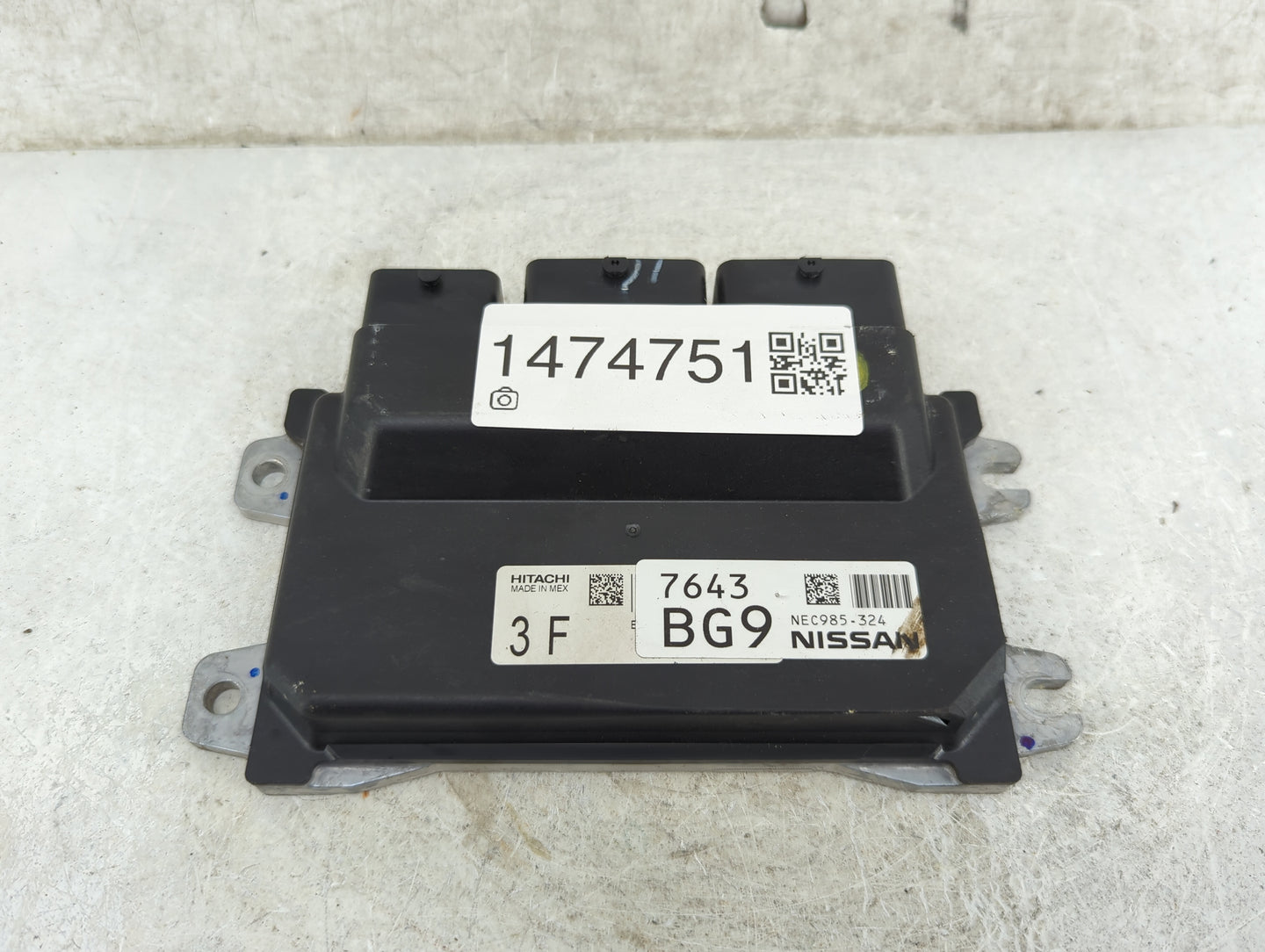 2020-2021 Nissan Kicks PCM Engine Control Computer ECU ECM PCU OEM P/N:NEC985-324 Fits Fits 2020 2021 2022 OEM Used Auto Par