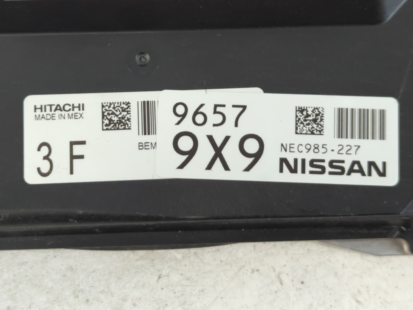 2020-2021 Nissan Kicks PCM Engine Control Computer ECU ECM PCU OEM P/N:96579X9 NEC985-227 Fits Fits 2020 2021 2022 OEM Used 