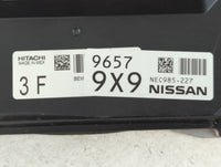2020-2021 Nissan Kicks PCM Engine Control Computer ECU ECM PCU OEM P/N:96579X9 NEC985-227 Fits Fits 2020 2021 2022 OEM Used 