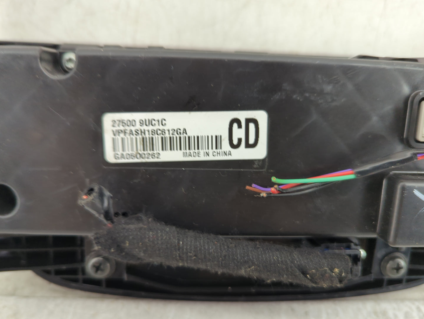 2017-2022 Nissan Murano Climate Control Module Temperature AC/Heater Replacement P/N:27500-9UC1C Fits OEM Used Auto Parts - 