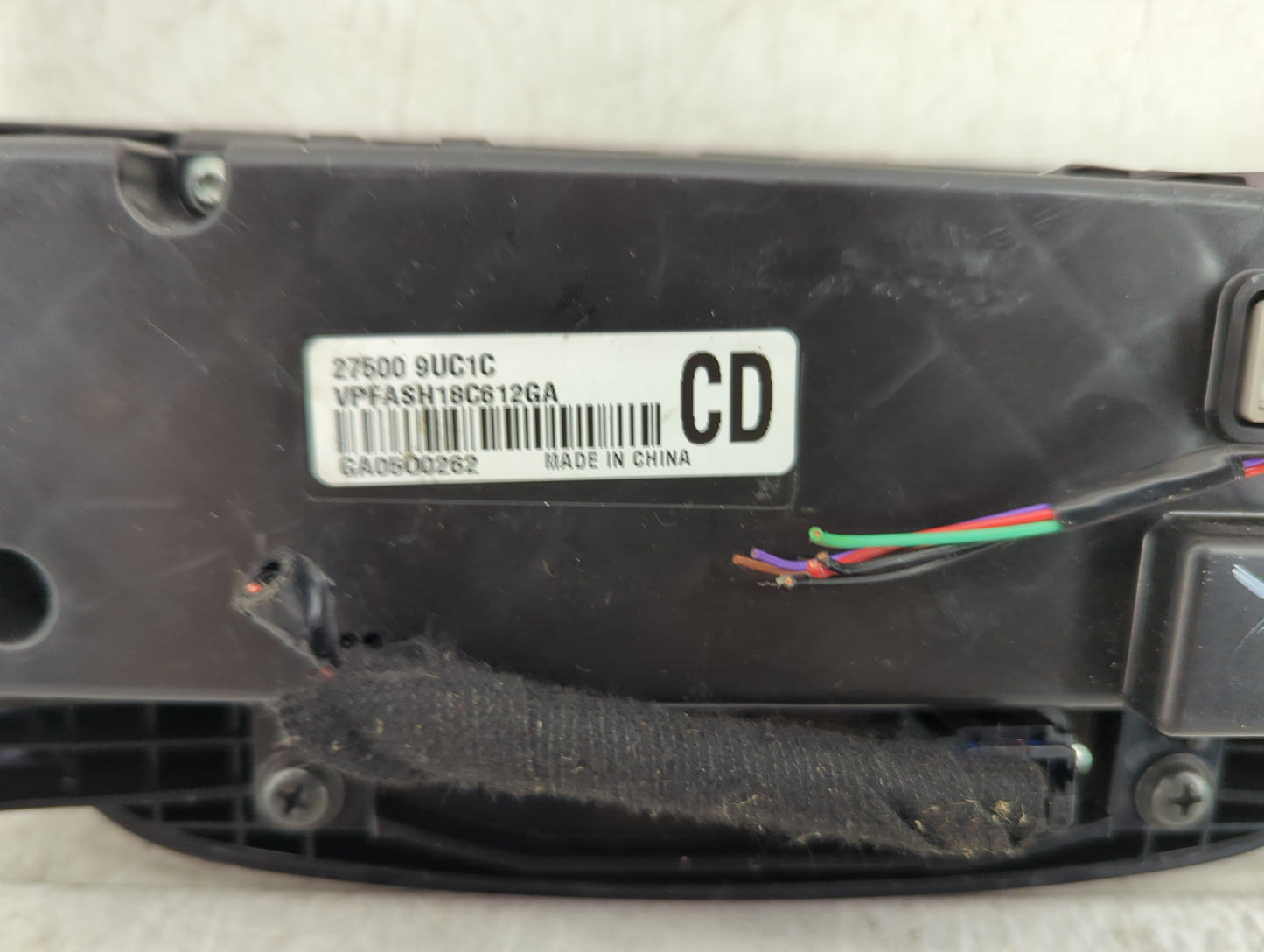 2017-2022 Nissan Murano Climate Control Module Temperature AC/Heater Replacement P/N:27500-9UC1C Fits OEM Used Auto Parts - 