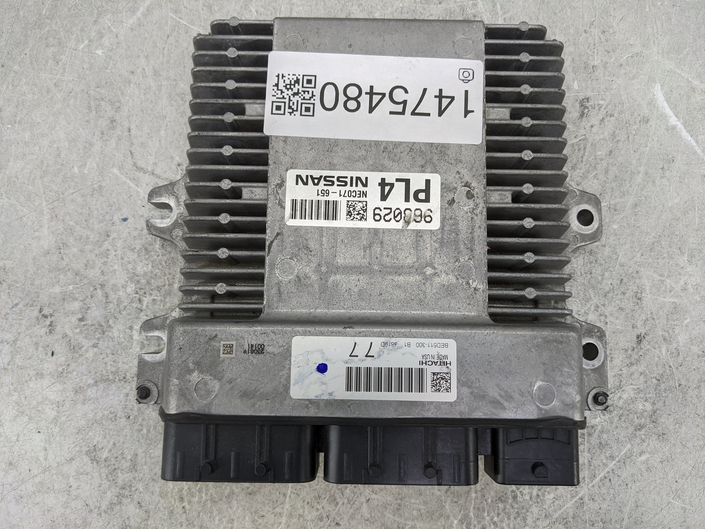 2022 Nissan Pathfinder PCM Engine Control Computer ECU ECM PCU OEM P/N:NEC071-651 BEC511-300 Fits OEM Used Auto Parts - Oemu