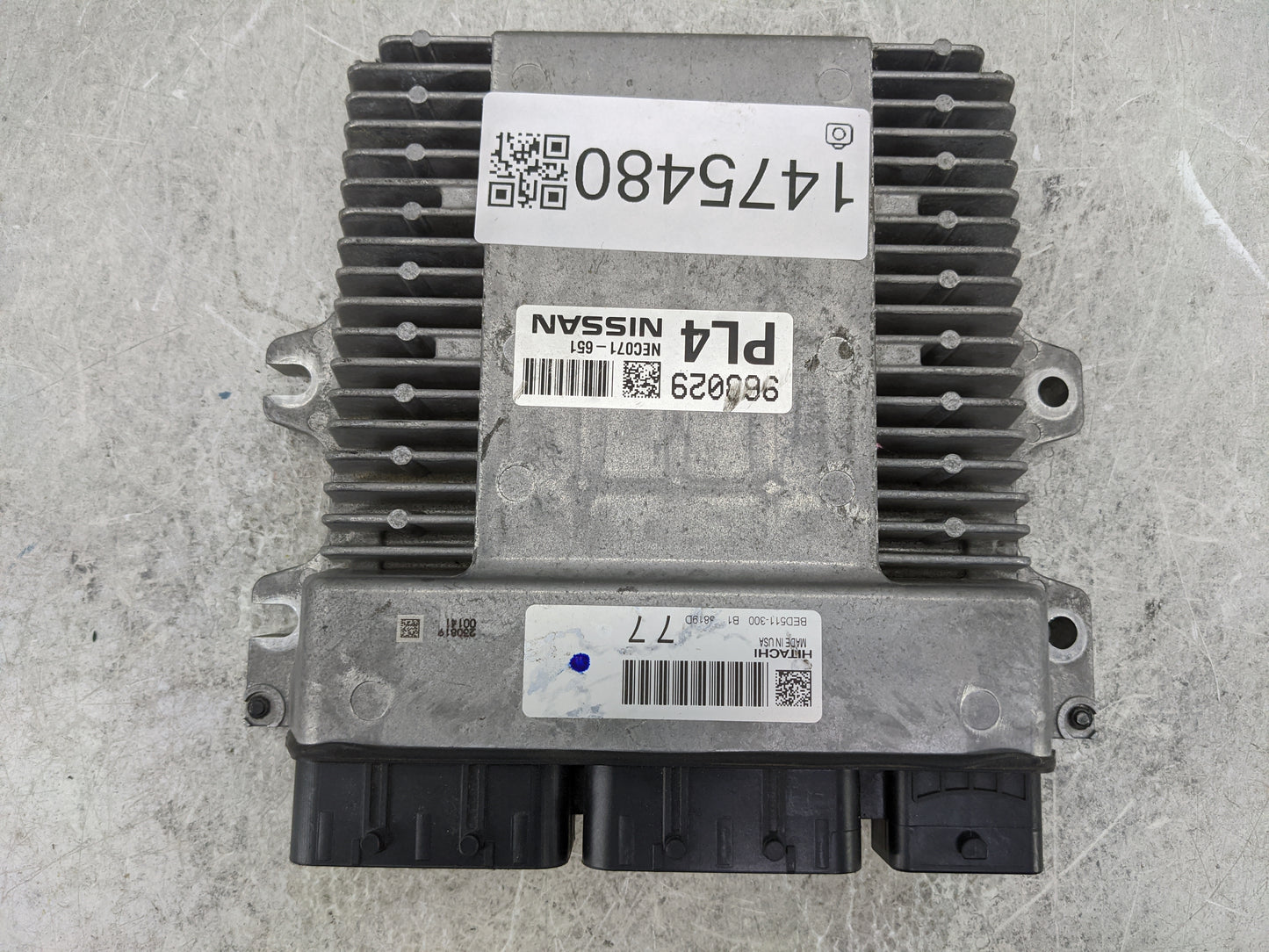 2022 Nissan Pathfinder PCM Engine Control Computer ECU ECM PCU OEM P/N:NEC071-651 BEC511-300 Fits OEM Used Auto Parts - Oemu