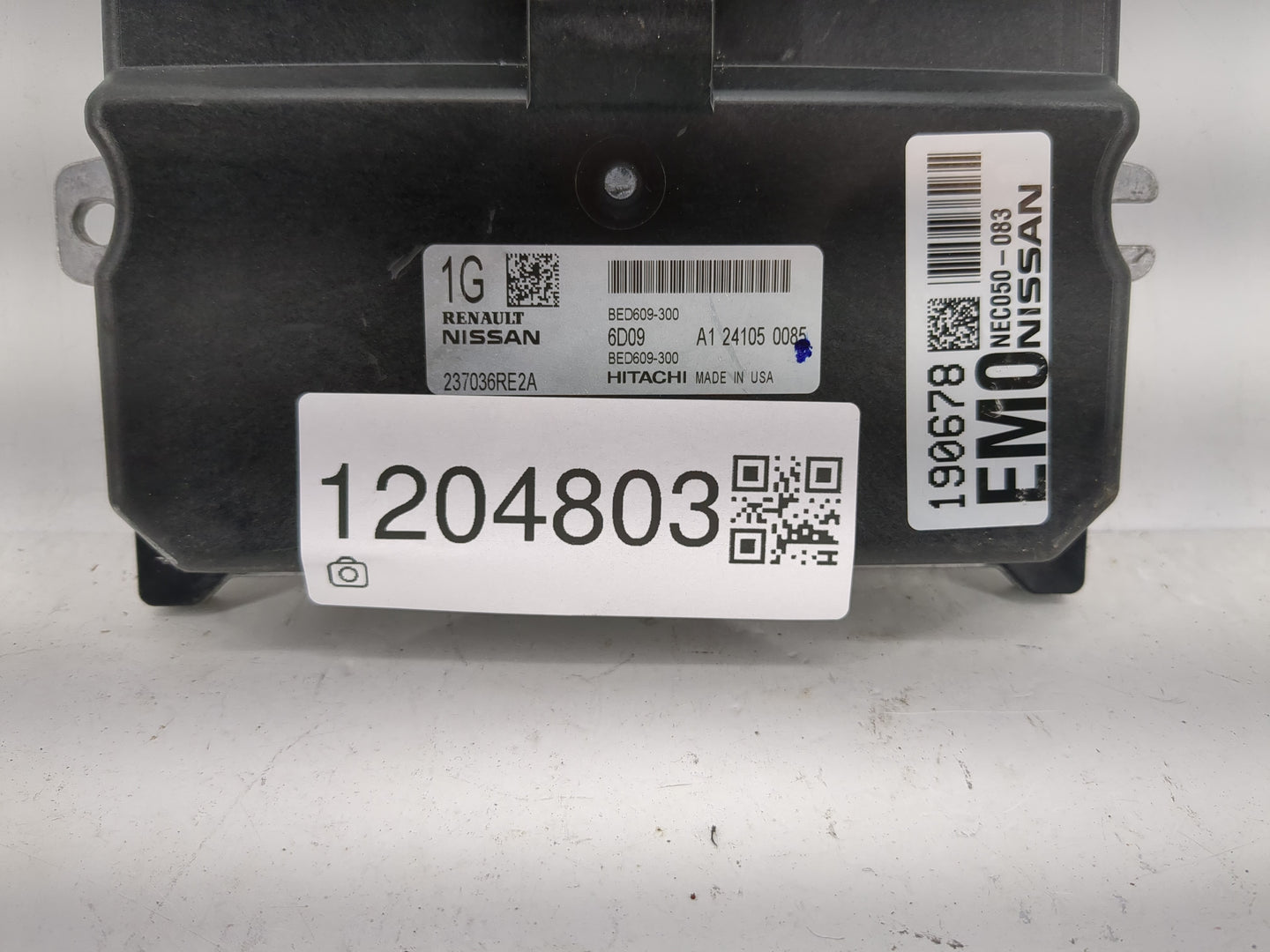 2024 Nissan Rogue PCM Engine Control Computer ECU ECM PCU OEM P/N:237036RE2A BED609-300 Fits OEM Used Auto Parts - Oemusedau