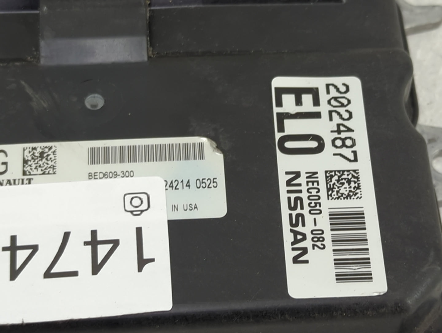 2024 Nissan Rogue PCM Engine Control Computer ECU ECM PCU OEM P/N:NEC050-082 BED609-300 Fits OEM Used Auto Parts - Oemusedau