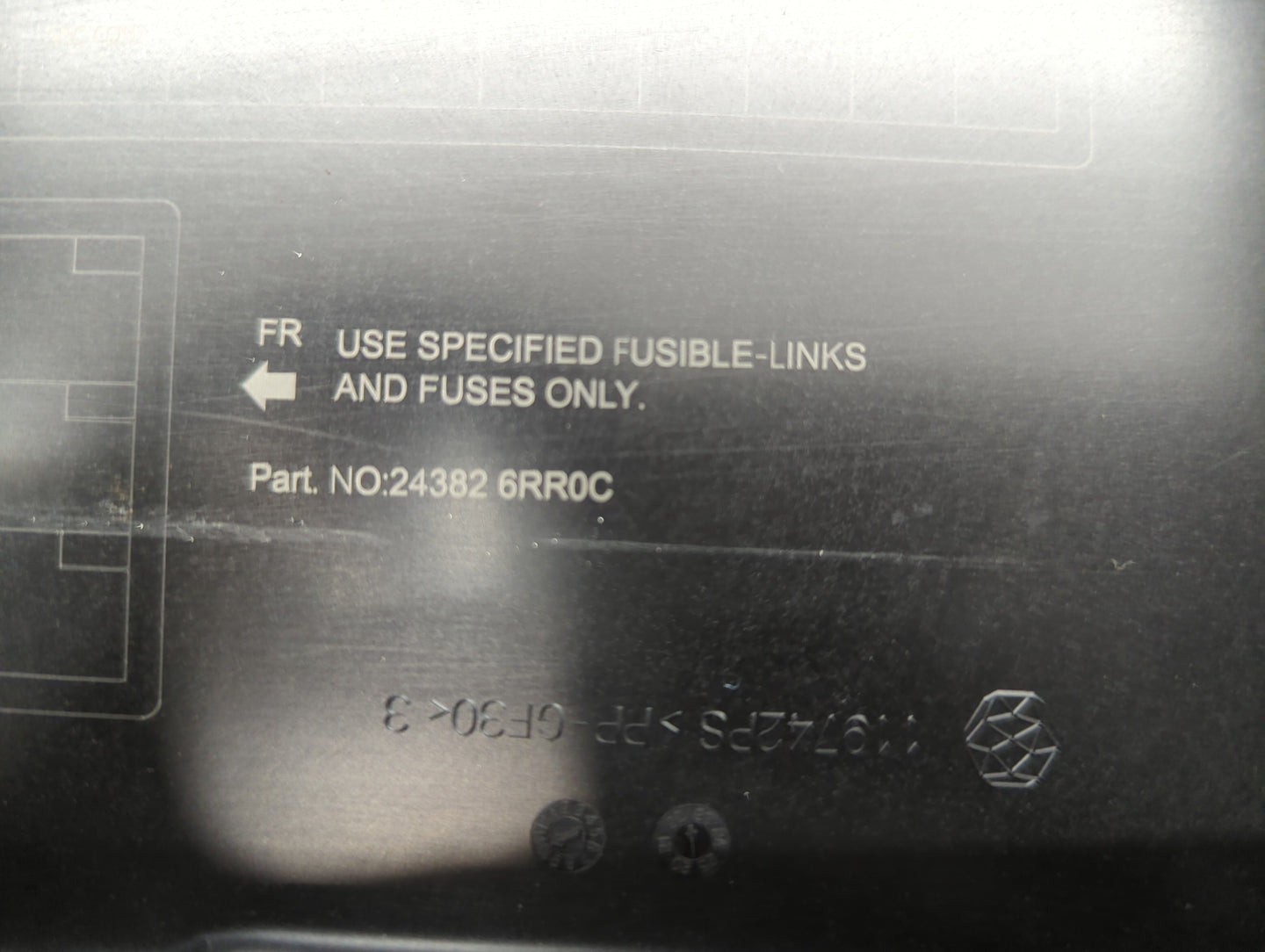 2021-2022 Nissan Rogue Fusebox Fuse Box Panel Relay Module P/N:42382 6RR0C Fits Fits 2021 2022 OEM Used Auto Parts - Oemused