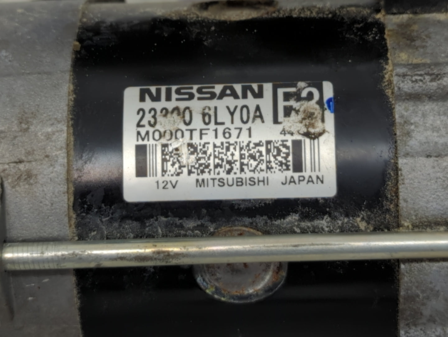 2020-2022 Nissan Sentra Car Starter Motor Solenoid OEM P/N:23300 6LY0A Fits Fits 2020 2021 2022 OEM Used Auto Parts - Oemuse