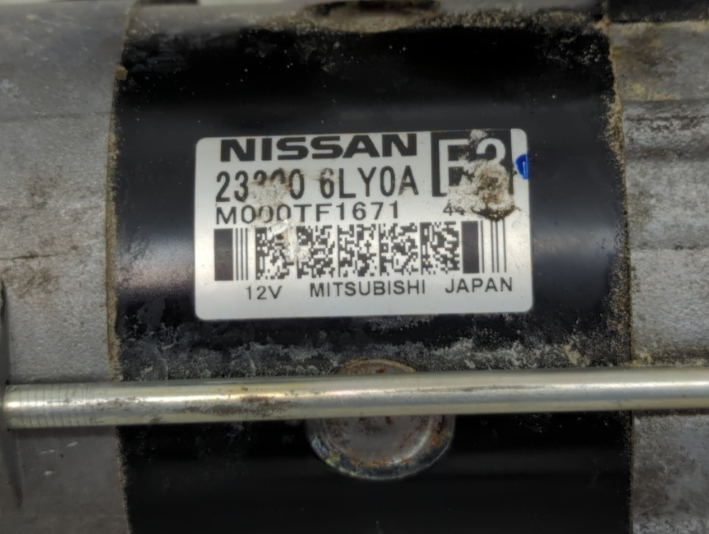 2020-2022 Nissan Sentra Car Starter Motor Solenoid OEM P/N:23300 6LY0A Fits Fits 2020 2021 2022 OEM Used Auto Parts - Oemuse