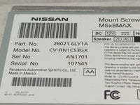 2024 Nissan Sentra Radio AM FM Cd Player Receiver Replacement P/N:28021 6LY1A Fits OEM Used Auto Parts - Oemusedautoparts1.c