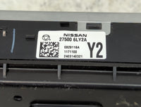 2024 Nissan Sentra Climate Control Module Temperature AC/Heater Replacement P/N:27500 6LY2A Fits OEM Used Auto Parts - Oemus