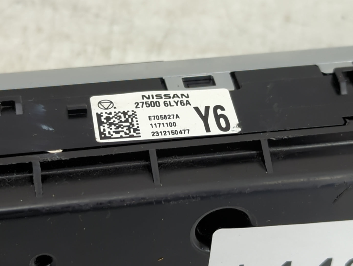 2024 Nissan Sentra Climate Control Module Temperature AC/Heater Replacement P/N:27500-6LY5A 27500 6LY6A, E705827A Fits OEM U
