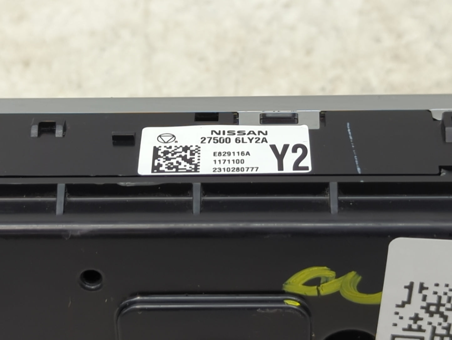 2024 Nissan Sentra Climate Control Module Temperature AC/Heater Replacement P/N:275006LY2A E829116A Fits OEM Used Auto Parts