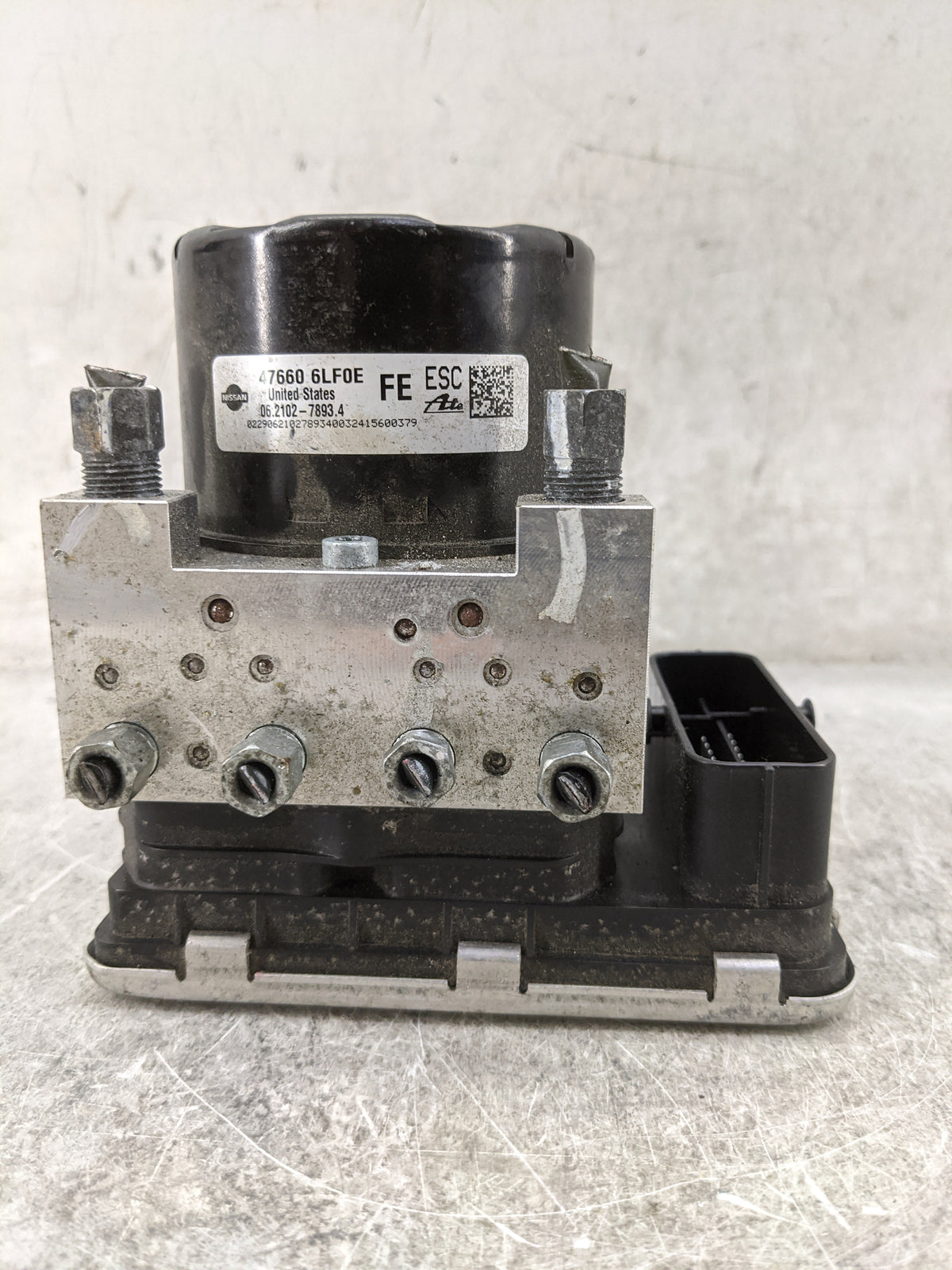 2024 Nissan Sentra Anti-Lock Brake ABS Pump Module Actuator OEM P/N:47660 6LF0E 06.2102-7893.4, 06.2109-5570.3, 06.7613-38Y7