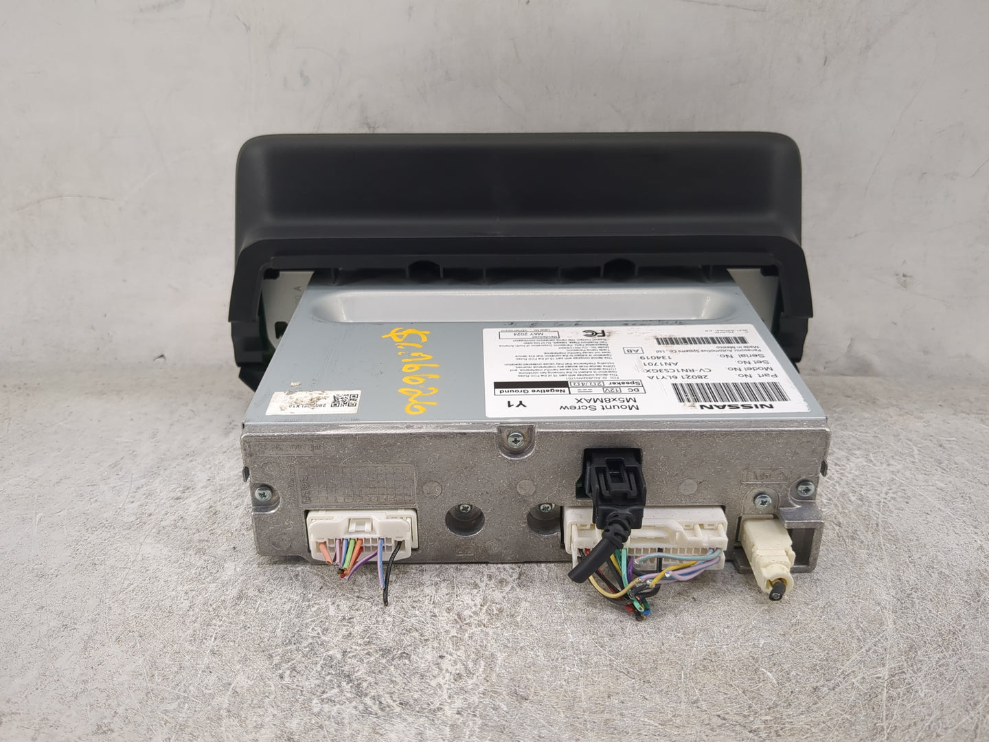 2024 Nissan Sentra Radio AM FM Cd Player Receiver Replacement P/N:28021 6LY1A CV-RN1CS3GX, ACJ932AN1701, 216J-AN1701 Fits OE