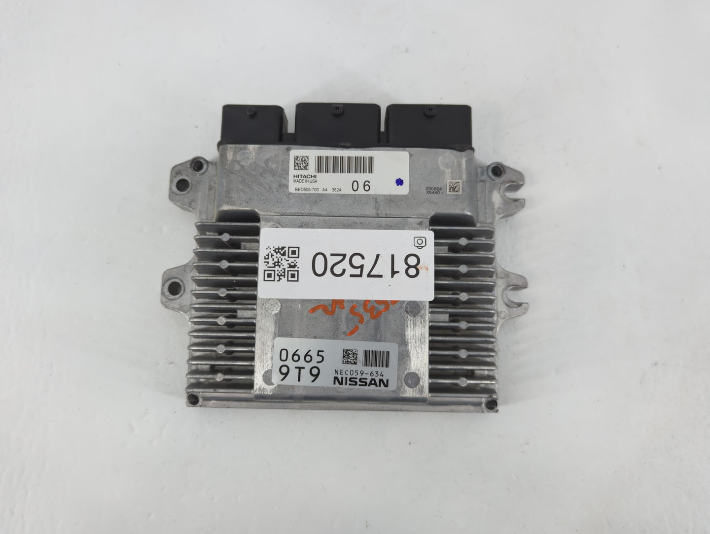 2020-2022 Nissan Sentra PCM Engine Control Computer ECU ECM PCU OEM P/N:06659T9 NEC059-634 Fits Fits 2020 2021 2022 OEM Used
