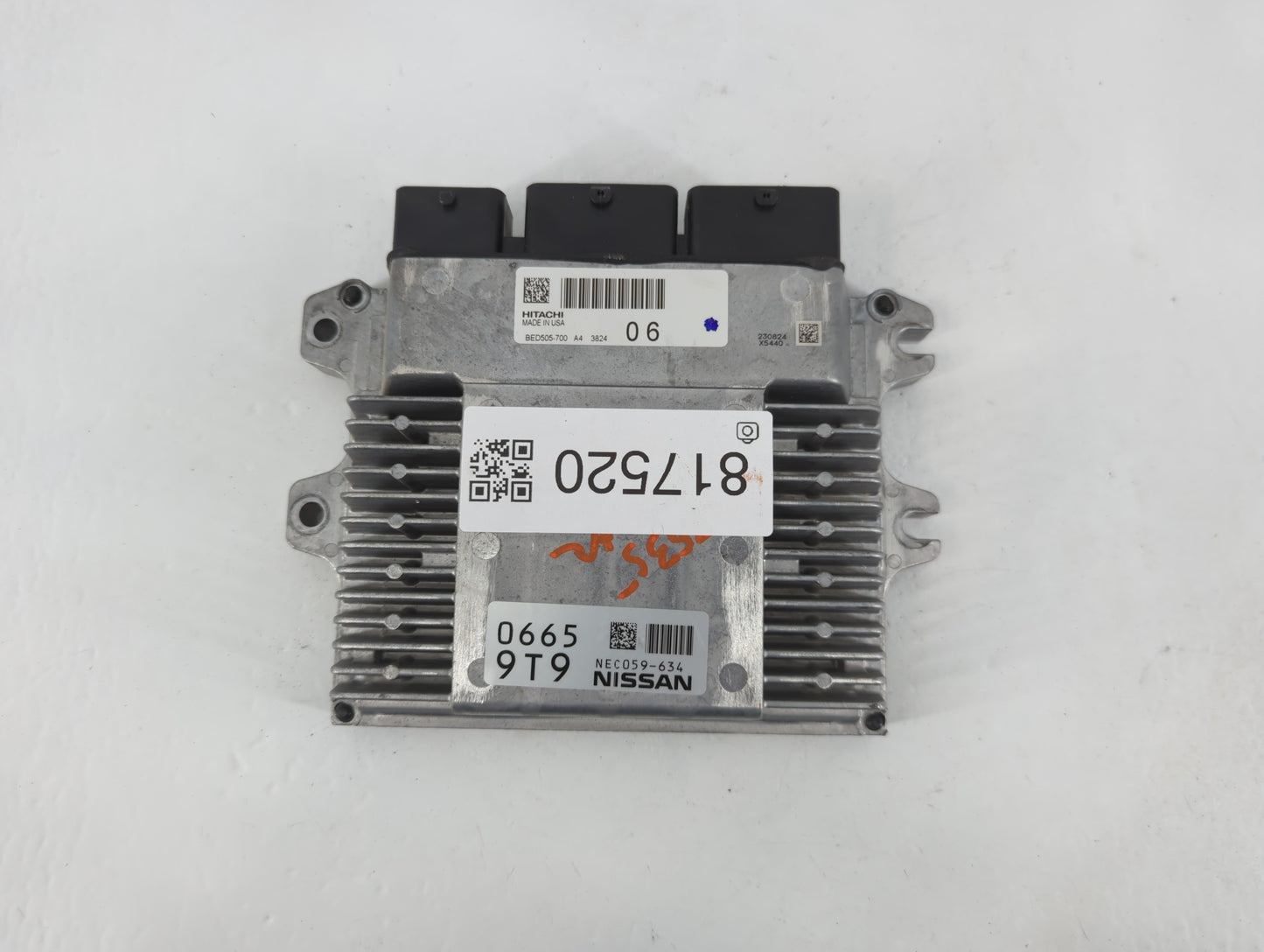 2020-2022 Nissan Sentra PCM Engine Control Computer ECU ECM PCU OEM P/N:06659T9 NEC059-634 Fits Fits 2020 2021 2022 OEM Used