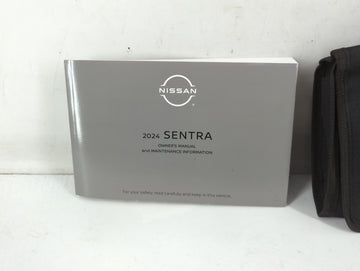 2024 Nissan Sentra Owners Manual Book Guide P/N:OM24EM OB18UO OEM Used Auto Parts