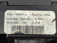 2024 Nissan Versa Climate Control Module Temperature AC/Heater Replacement P/N:T669213 A 4F1 820 043 AG Fits OEM Used Auto P