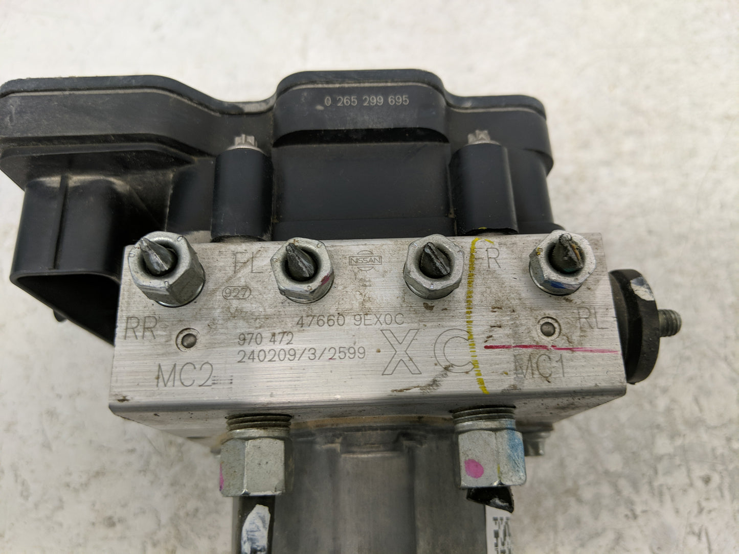2020-2022 Nissan Versa ABS Pump Control Module Replacement P/N:47660 9EX0C Fits Fits 2020 2021 2022 OEM Used Auto Parts - Oe