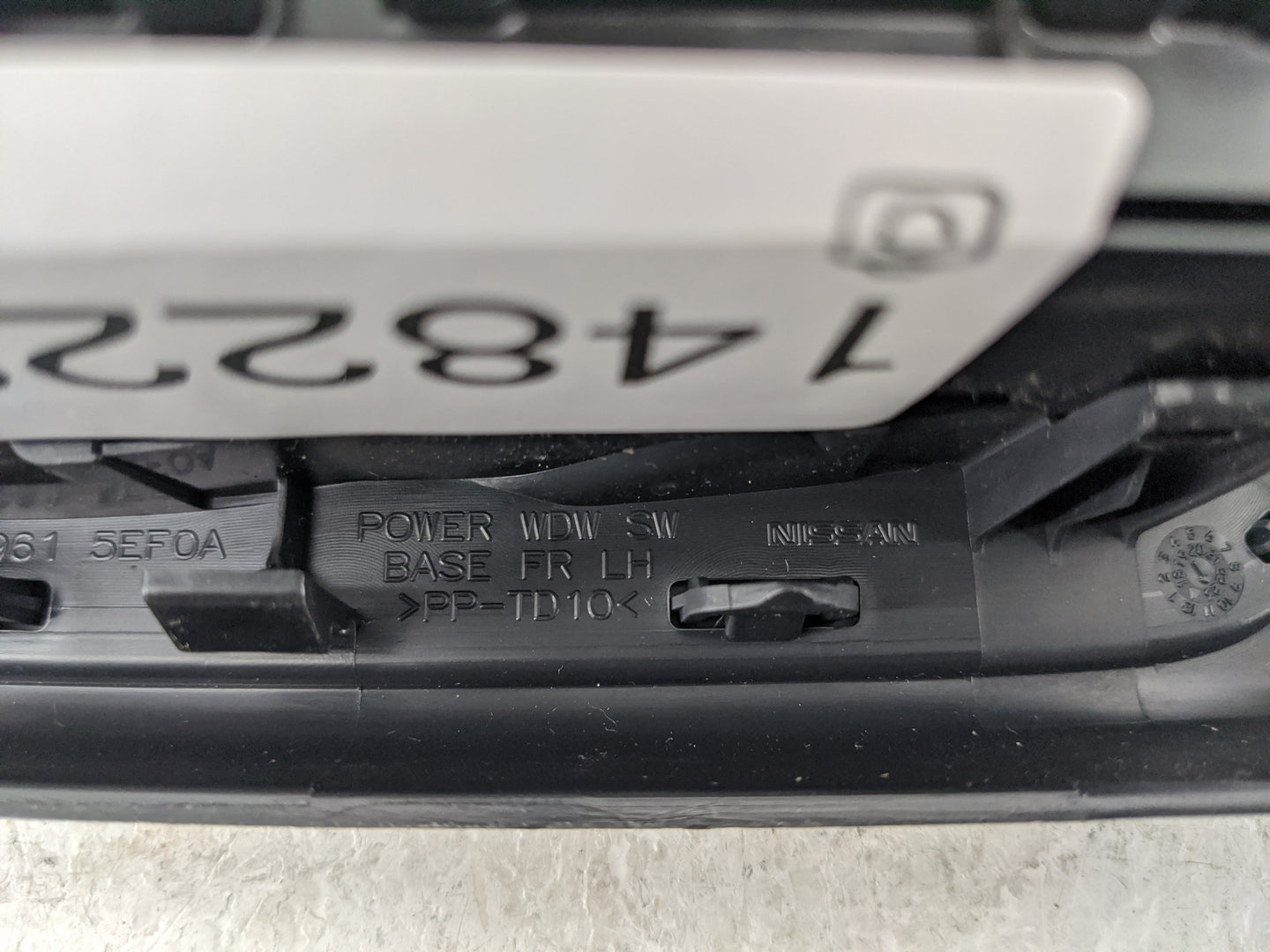 2020-2022 Nissan Versa Master Power Window Switch Replacement Driver Side Left P/N:961 5EF0A Fits Fits 2020 2021 2022 OEM Us