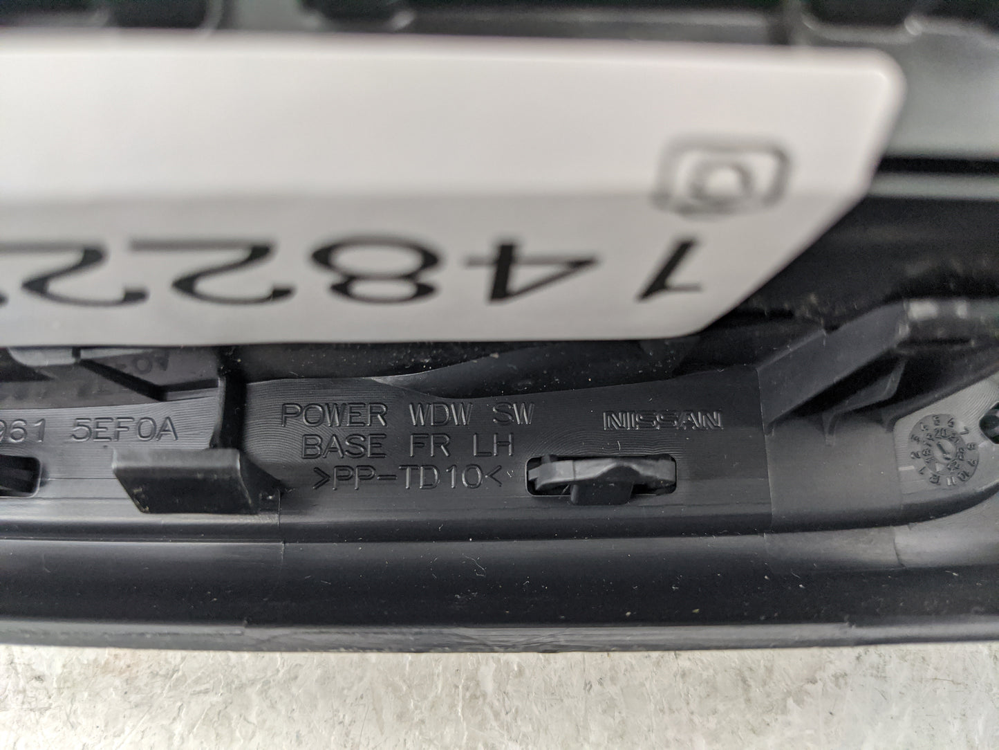 2020-2022 Nissan Versa Master Power Window Switch Replacement Driver Side Left P/N:961 5EF0A Fits Fits 2020 2021 2022 OEM Us
