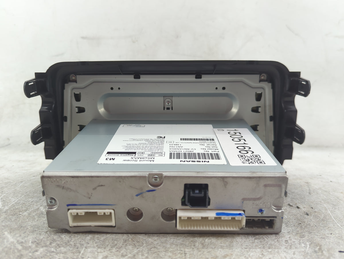 2024 Nissan Versa Radio AM FM Cd Player Receiver Replacement P/N:28021 6EM0A CV-RN1AN4GX, ACJ932AN1701, 216J-AN1701 Fits OEM