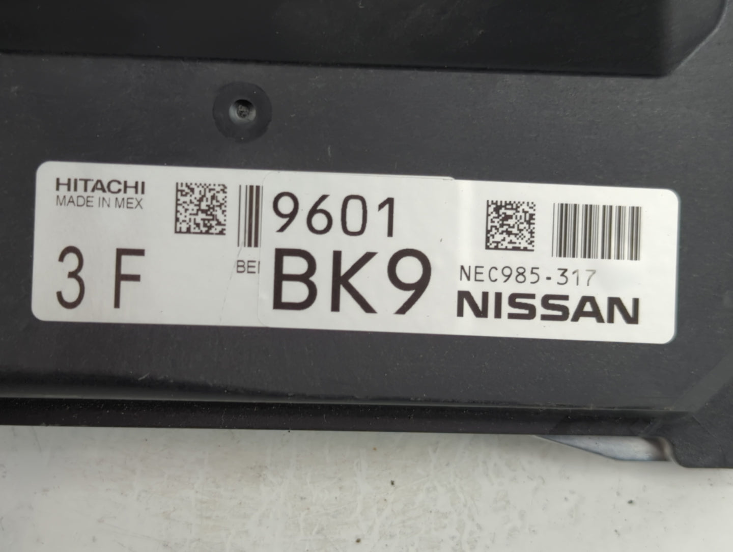 2020-2022 Nissan Versa PCM Engine Control Computer ECU ECM PCU OEM P/N:NEC985-317 9601BK9 Fits Fits 2020 2021 2022 OEM Used 