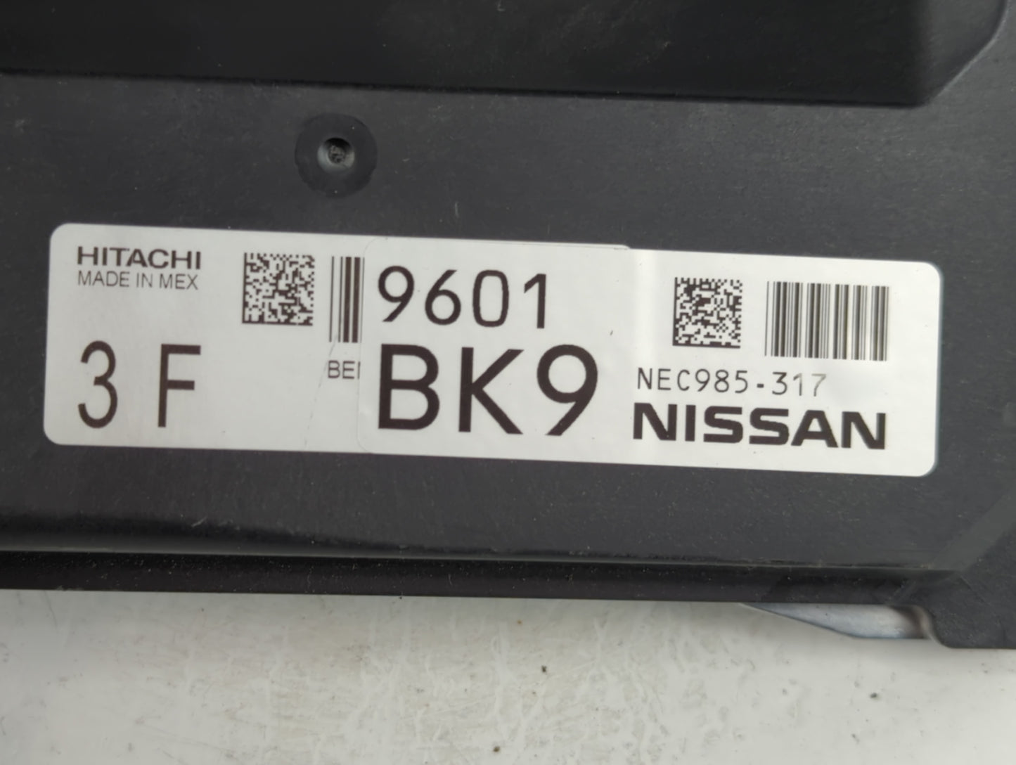 2020-2022 Nissan Versa PCM Engine Control Computer ECU ECM PCU OEM P/N:NEC985-317 9601BK9 Fits Fits 2020 2021 2022 OEM Used 