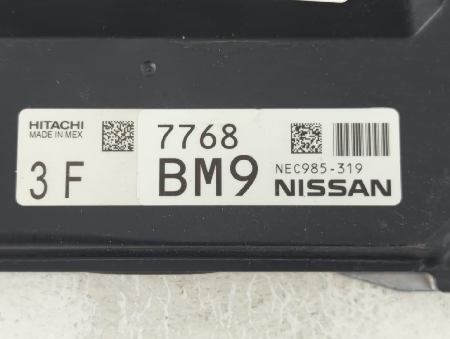 2020-2022 Nissan Versa PCM Engine Control Computer ECU ECM PCU OEM P/N:NEC985-319 Fits Fits 2020 2021 2022 OEM Used Auto Par