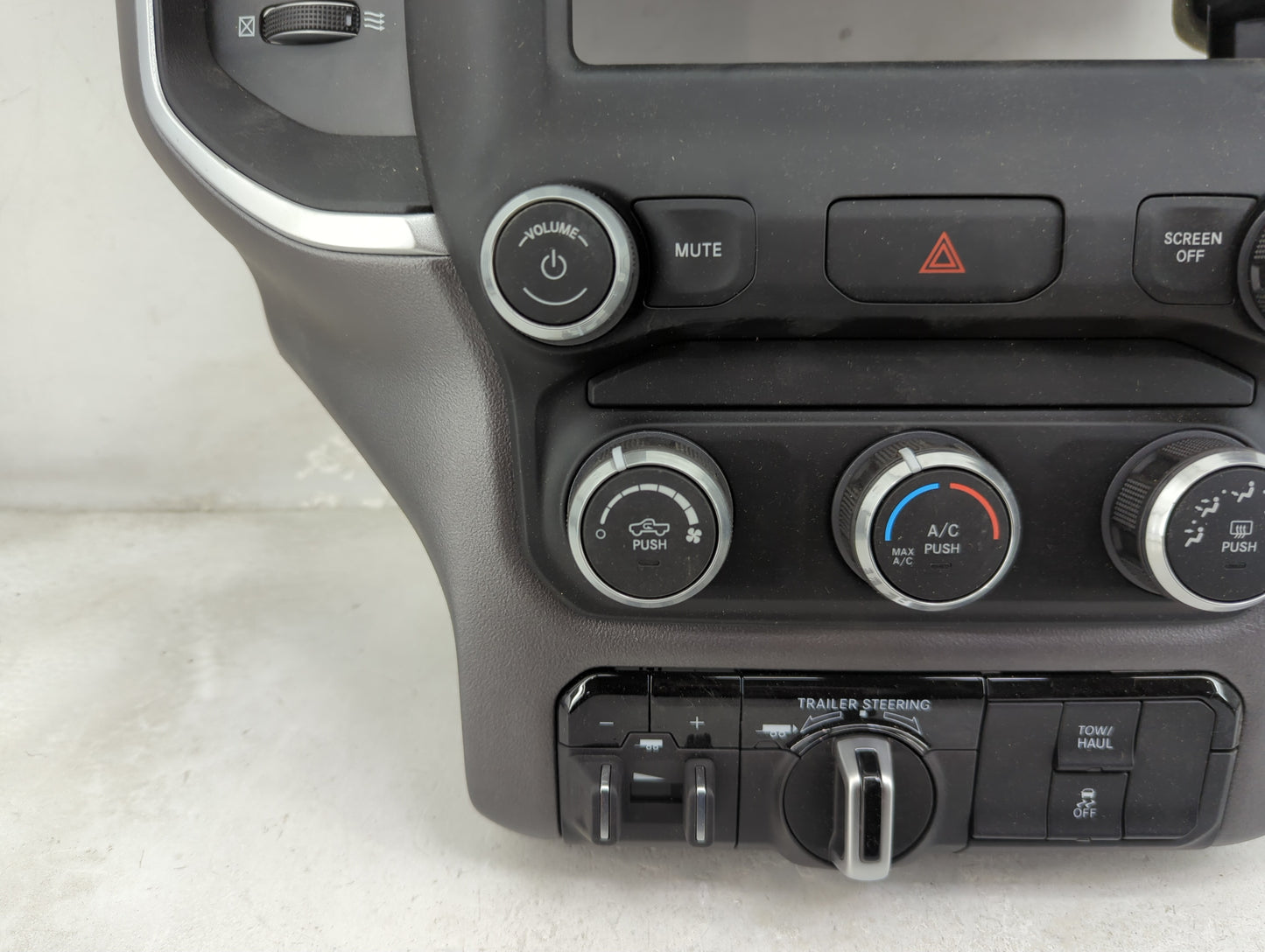 2019-2022 Ram 1500 Climate Control Module Temperature AC/Heater Replacement P/N:P68340283AD 17023201-04 Fits OEM Used Auto P