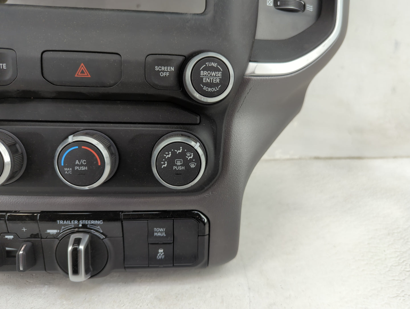 2019-2022 Ram 1500 Climate Control Module Temperature AC/Heater Replacement P/N:P68340283AD 17023201-04 Fits OEM Used Auto P