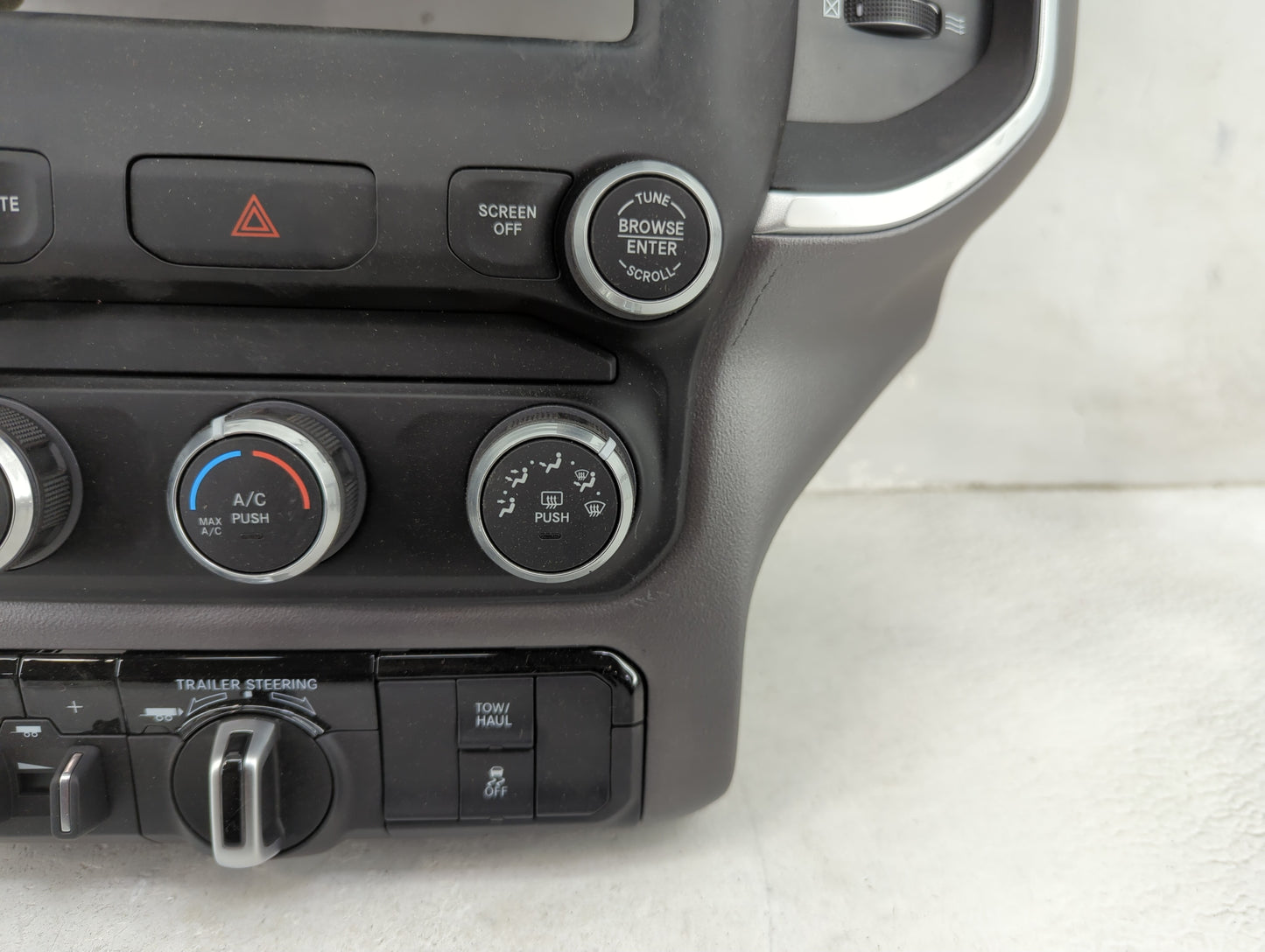 2019-2022 Ram 1500 Climate Control Module Temperature AC/Heater Replacement P/N:P68340283AD 17023201-04 Fits OEM Used Auto P