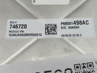 2020-2022 Ram 1500 PCM Engine Control Computer ECU ECM PCU OEM P/N:P68501498AC P68434926AA, A2C7699630000 Fits Fits 2020 202