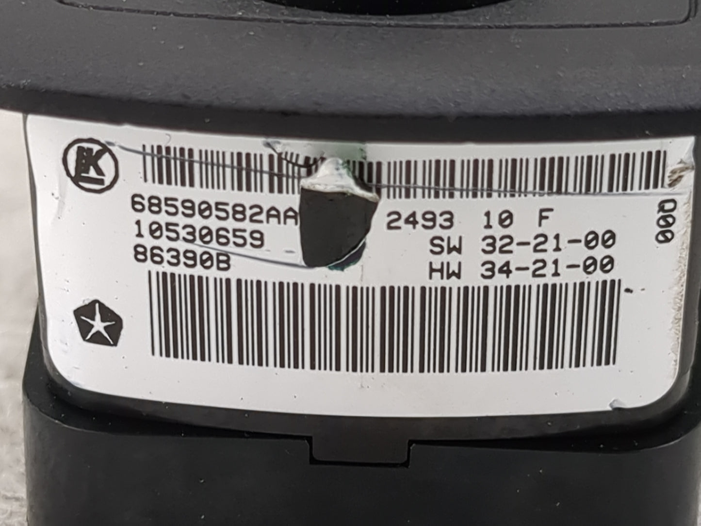 2019-2022 Ram 1500 Master Power Window Switch Replacement Driver Side Left P/N:68590582AA 10530659 Fits OEM Used Auto Parts 