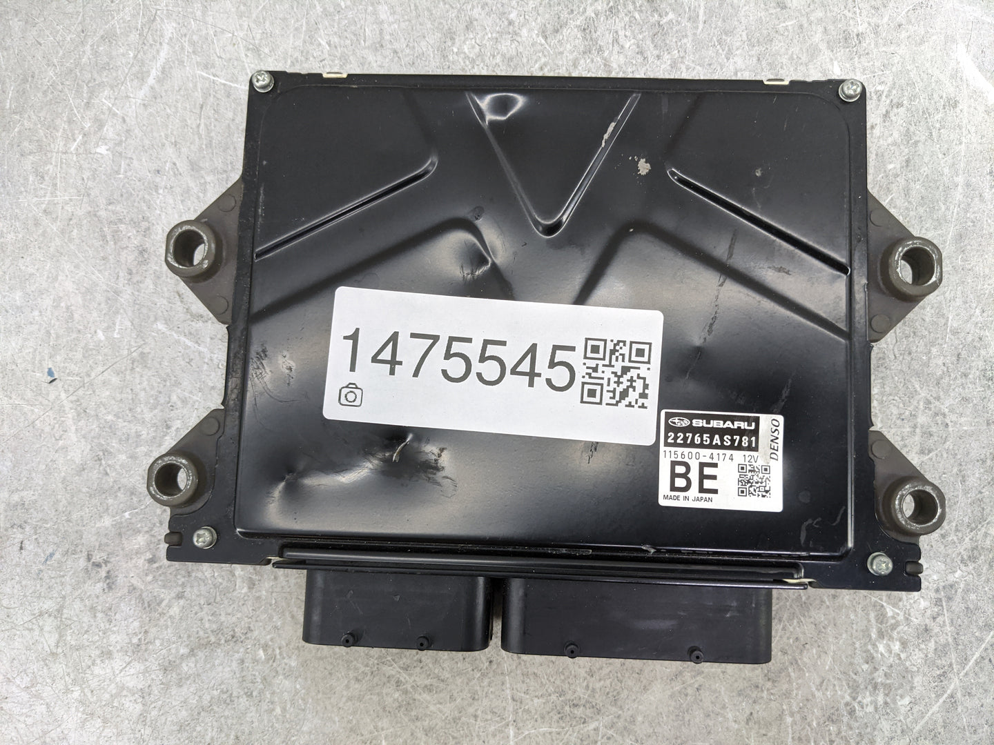 2024 Subaru Crosstrek PCM Engine Control Computer ECU ECM PCU OEM P/N:22765AS781 115600-4174 Fits OEM Used Auto Parts - Oemu