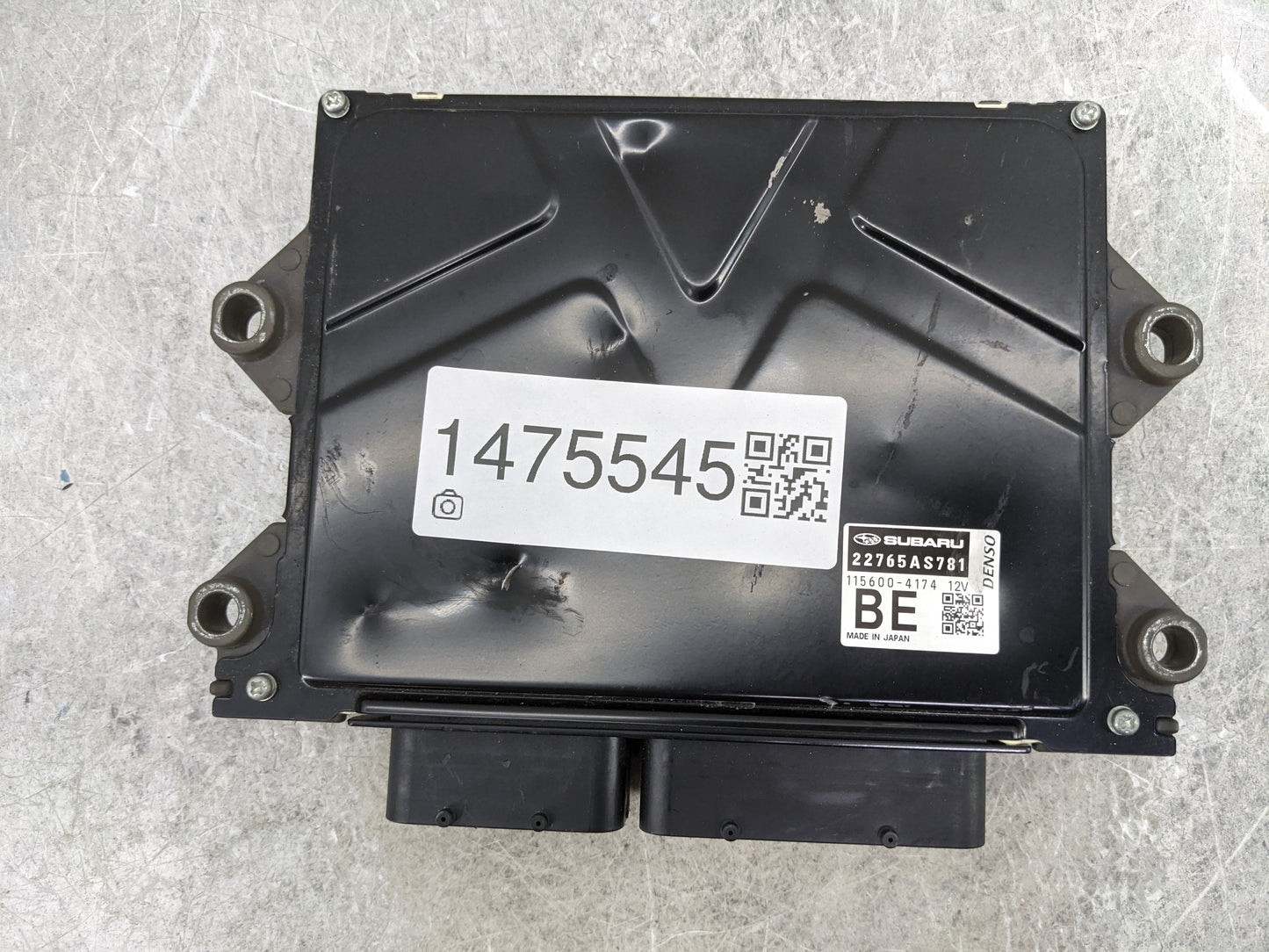 2024 Subaru Crosstrek PCM Engine Control Computer ECU ECM PCU OEM P/N:22765AS781 115600-4174 Fits OEM Used Auto Parts - Oemu