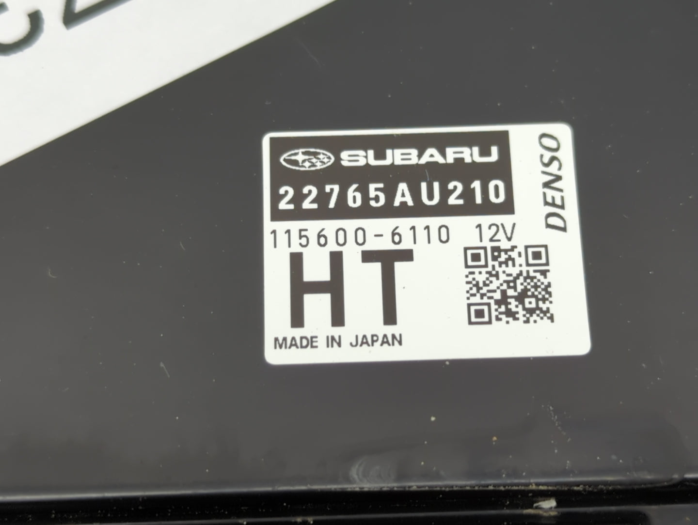 2024 Subaru Forester PCM Engine Control Computer ECU ECM PCU OEM P/N:115600-6110 22765AU210 Fits OEM Used Auto Parts - Oemus