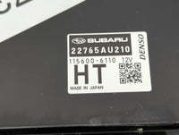 2024 Subaru Forester PCM Engine Control Computer ECU ECM PCU OEM P/N:115600-6110 22765AU210 Fits OEM Used Auto Parts - Oemus
